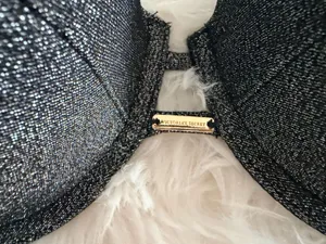 Victoria's Secret Shimmer Metallic Bikini Swim Top 34C thumbnail 3