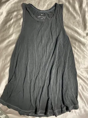 American Eagle Soft And Sexy Gray Tank thumbnail 1