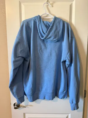 The Vintage Shop Vintage Oklahoma Zip Up Blue Hoodie thumbnail 3
