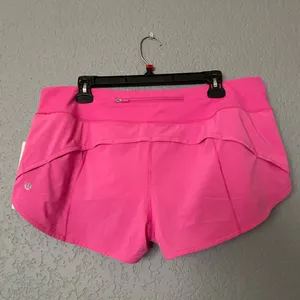 NWT Lululemon Speed Up Shorts LR 2.5” Lined Sonic Pink Size 12 thumbnail 7
