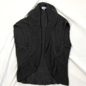 Knit Cover Top Gray thumbnail 3