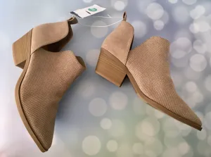 Taupe Ankle Boots, Size 9 1/2 Tan thumbnail 3