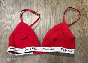 Red Calvin Klein Bralette thumbnail 1