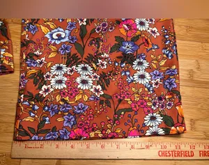 Anthropologie Maeve Floral Flower Power Wide Leg High Waist Crop Pants|Size:14 thumbnail 6
