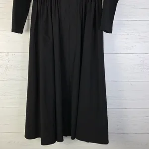 Parthea Long Sleeve Tie Back A-Line Dress - Black size M thumbnail 6