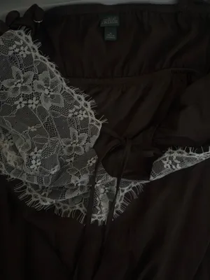 Wild Fable Brown Dress With lace thumbnail 3