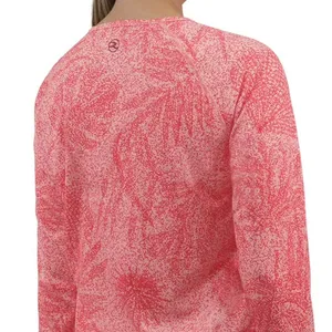 Reel Life Womens T-Shirt Size S Coral Long Sleeve UV Fishing Active Relaxed Fit thumbnail 6