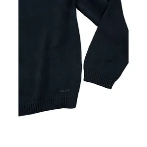 DKNY black knit chunky sweater‎ womens size small thumbnail 7