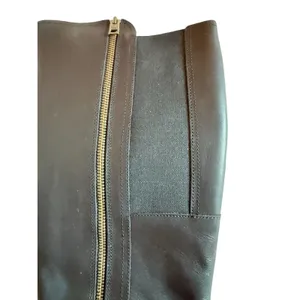 Timberland Boots Womens Size 11 Black Leather Knee High Riding Boot Side Zip thumbnail 6