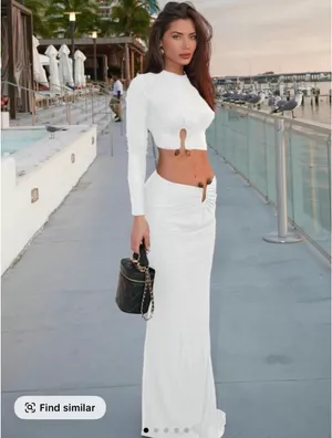 Local Boutique Matching Set White Size L thumbnail 2