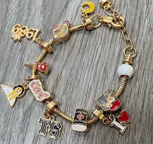 Taylor Swift TRAVIS Eras BFF Charm Bracelet Fan Concert Gear thumbnail 1