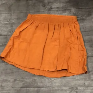 Ecote burnt orange short pull on skirt thumbnail 4