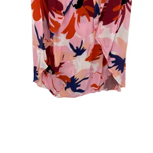 Le Salty Label Skirt Midi Knotted‎ Wrap Floral Print Pink Size Small thumbnail 5
