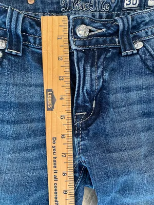 Miss Me Flap Pocket Jeans Blue JW5141BB Boot Size W30 L34 thumbnail 4