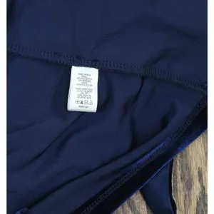 NWT 1.STATE Womens Velvet Midi Dress DS93017245AM Navy Blue XS thumbnail 9