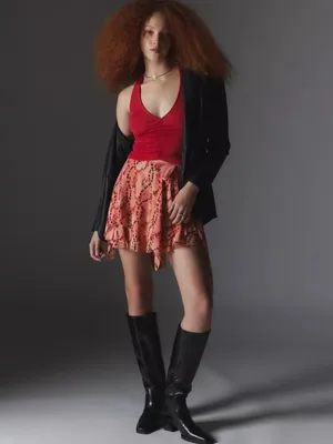 Urban Outfitters Silence + Noise Naomi Ruched Halter Top S thumbnail 6