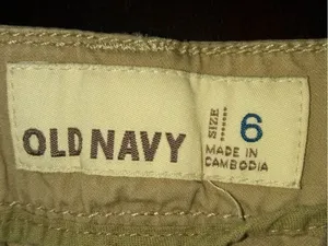Old Navy 6 32 Khaki Cargo Safari Short Shorts thumbnail 4