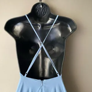 Lulu's sz XS Blue Halter A-line Maxi Dress‎ thumbnail 8
