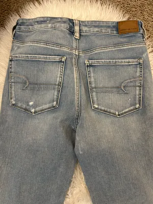 American Eagle Stretch Distressed Skinny Jeans thumbnail 5