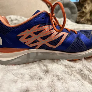 North Face Hyper-Track Guide running shoes blue and coral thumbnail 10