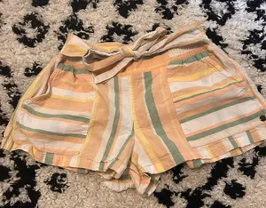 Roxy Beach linen shorts thumbnail 1