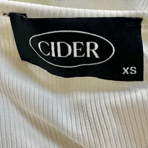Cider  White Ribbed Crop Top thumbnail 8
