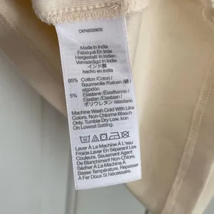Madewell Raglan-Sleeve Baby Tee Antique Cream S NWT thumbnail 6