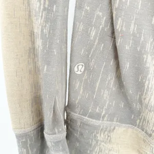 Lululemon Womens Salutation To Savasana Long Sleeve Lounge‎ Burnout Yoga Top thumbnail 7