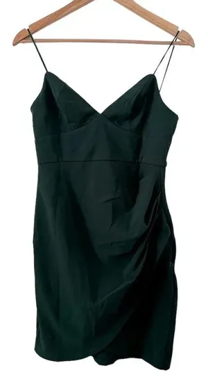 SHAREEN green Midi dress NWT thumbnail 1