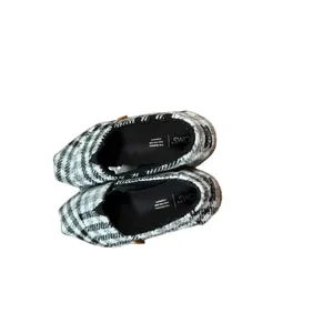 TOMS Plaid‎ Alpargata Slip On Casual Shoes Comfortable Loafers Women's 8 thumbnail 3