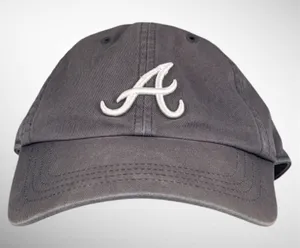 The Franchise Vintage Y2K Atlanta Braves Fitted Baseball Cap Size Small thumbnail 1