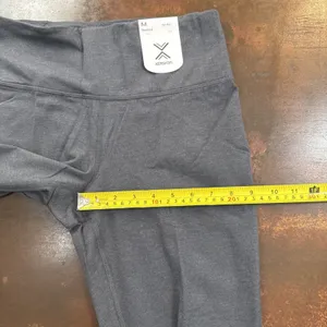 Xersion Women High Rise Bootcut Yoga Pants Charcoal Gray Quick-Dri UPF 50+ NEW thumbnail 7