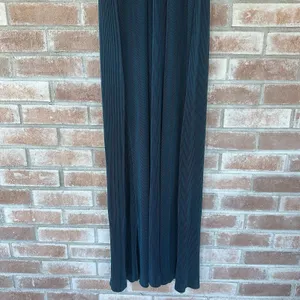 Baltic Born Athena Maxi Dress Gown Pleated Teal Blue Small thumbnail 4