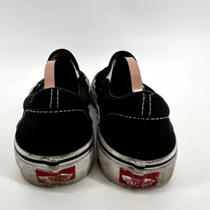 Vans Asher Platform Slip On Sneaker Low Top Classic Canvas Skater Black W9 M7.5 thumbnail 6