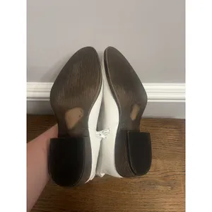 Coconuts By Matisse Derringer White round toe cowgirl booties 7 concert wedding thumbnail 9