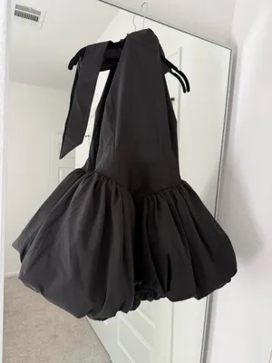Black Mini Dress Size M thumbnail 1