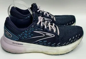 Brooks Glycerin 20 Womens Size 10B Running Shoes Peacoat/ Ocean/Pastel Lilac thumbnail 1