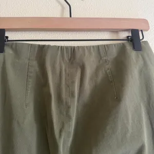 Via Masini 80 Firenze Olive Pull On Cigarette Pants Made Italy Stretch Ankle thumbnail 5