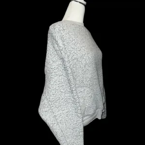 Victoria's Secret “pink” Light Gray Crew Neck Sweater sweatshirt thumbnail 3