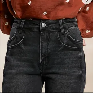 Vervet Blue by Flying Monkey Kris Straight Leg Wide Jeans Black Wash 32x30 thumbnail 3