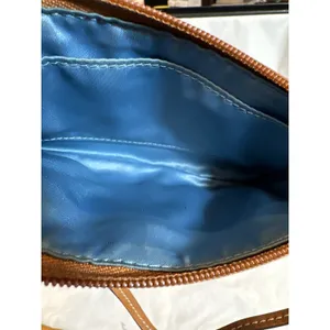 Coach Vintage Y2K Signature Denim Patchwork Wristlet EUC thumbnail 4