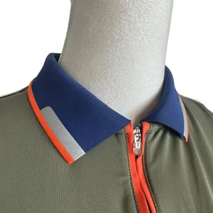 Peter Millar Golf Tennis Sleeveless 1/4 Zip Polo Shirt Womens Small Olive Green thumbnail 3
