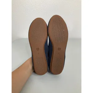 Rothys The Flat Navy Solid Round Toe Knit Ballet Flats‎ Womens 6 001-294 thumbnail 6