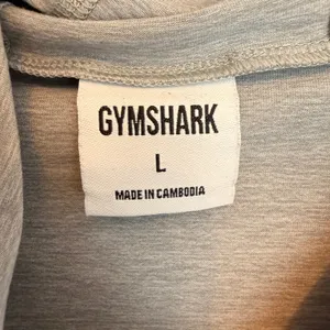 Gymshark Womens Grey Marl‎ Full Zip Training Hoodie Thumbholes GLTT4463 Large thumbnail 4