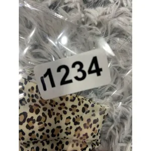 Victoria's Secret Cheetah Halter Top Bikini Black Tan White‎ Size Large thumbnail 5