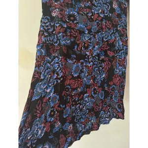 Free People Dark Floral Empire Waist Mini Dress Size 4 thumbnail 4