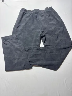 Asics Women’s Black Camouflage Athletic Jogger Pants Size L thumbnail 8