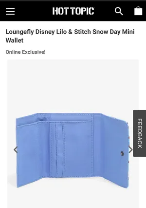 Lounge Fly Disney Lilo & Stitch Snow Day mini wallet thumbnail 3