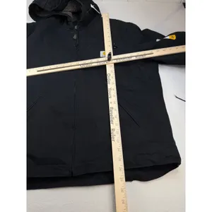 Carhartt Women's Washed Duck Sherpa Lined Jacket Black Size XL NEW $140 MSRP thumbnail 5