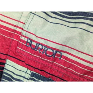 Burton Cassidy Jacket Snowboarding Ski Coat Striped Da Nang Dryride Pink Green thumbnail 7